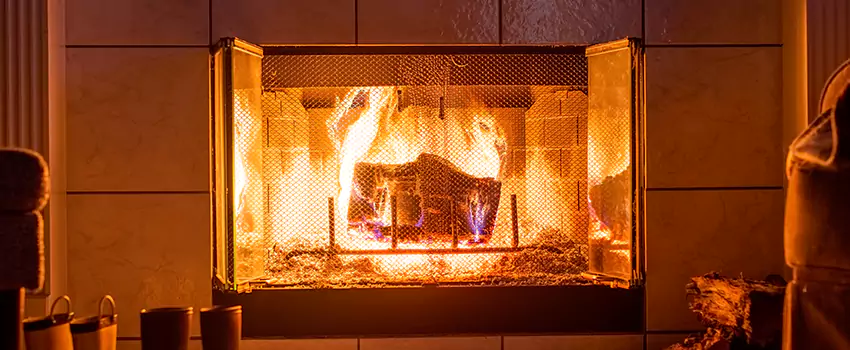 Mendota Hearth Landscape Fireplace Installation in Hobbs, New Mexico