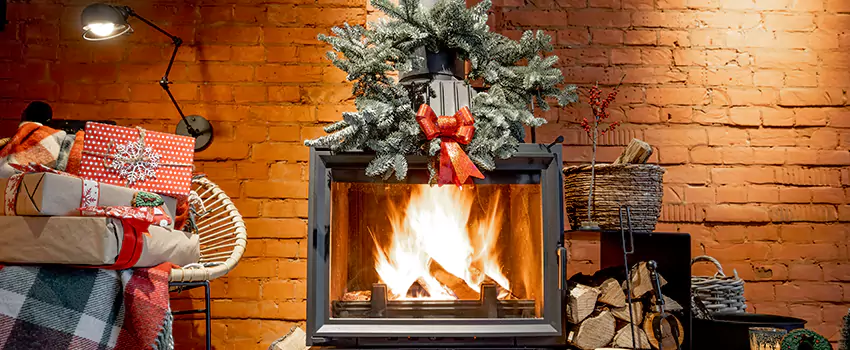 Travis Industries Linear Gas Fireplace Installation in Hobbs, New Mexico