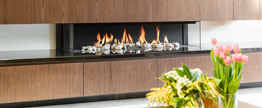 Double-height Fireplace Design Refurbishment in Hobbs, New Mexico
