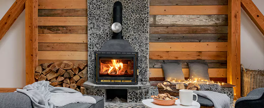 Thelin Hearth Products Direct Vent Gas Stove Fireplace Inspection in Hobbs, New Mexico